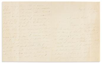 BOLÍVAR, SIMÓN. Lengthy Letter Signed, Bolivar, as President of Gran Colombia, to Antonio José de Sucre (My dear General), in Spani